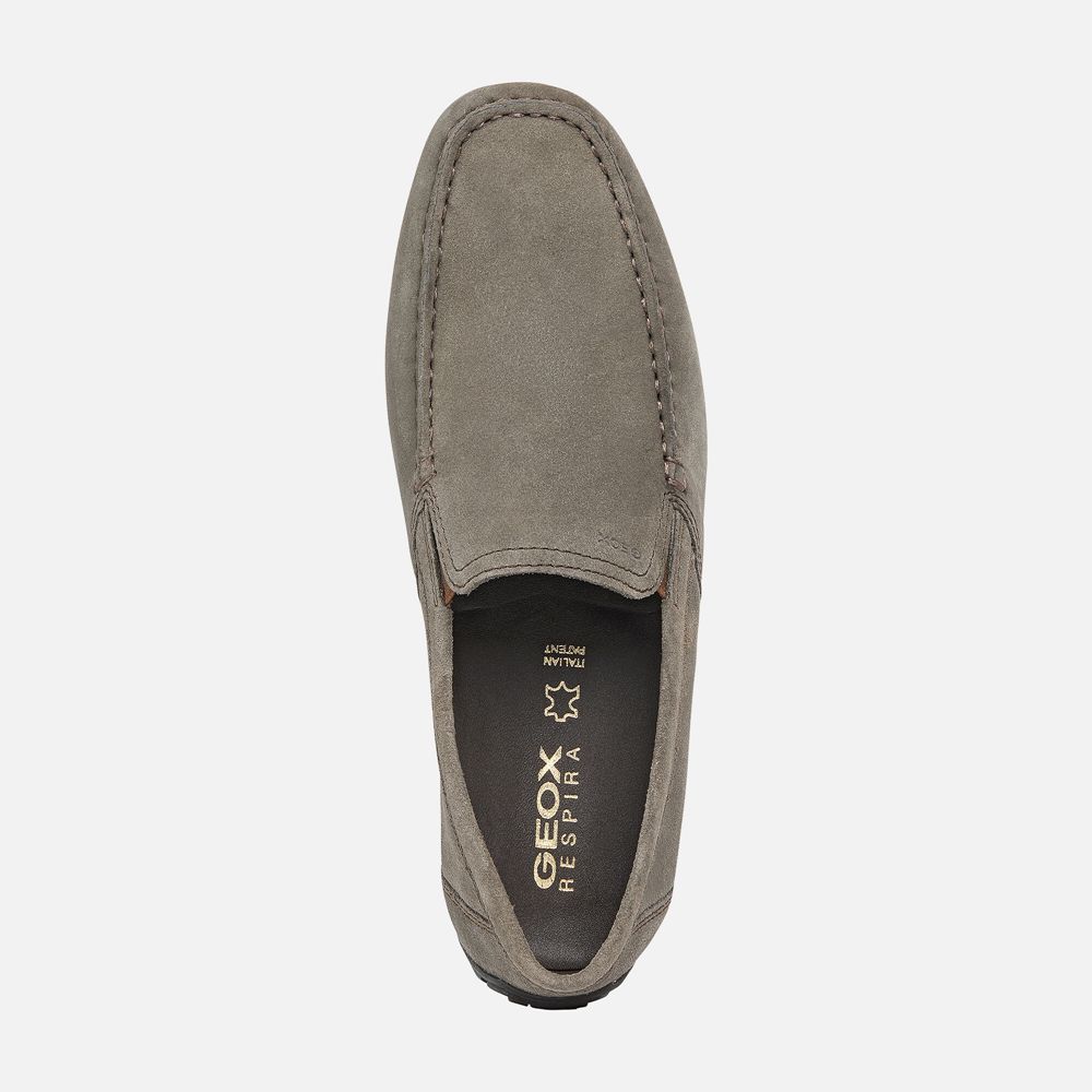 Geox Erkek Loafers Koyu Gri - Moner - ACK-198045
